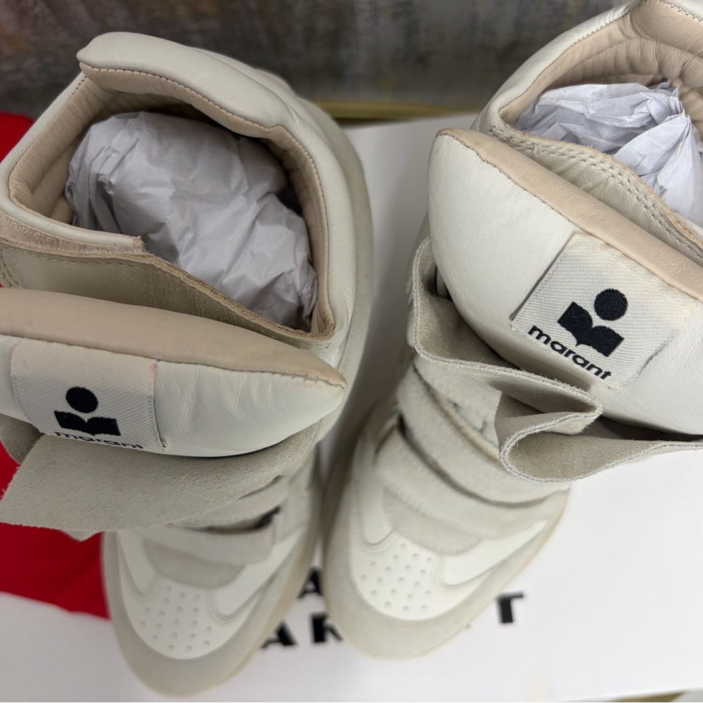 Isabel Marant Balskee Wedge Sneakers - Picture 3 of 4